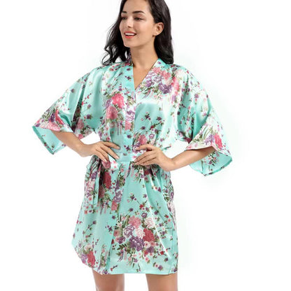 Ladies Summer Short Robe