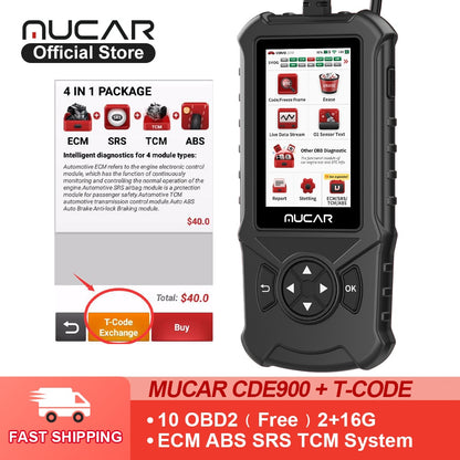 MUCAR CDL20 OBD2 Auto Diagnostic Scanner