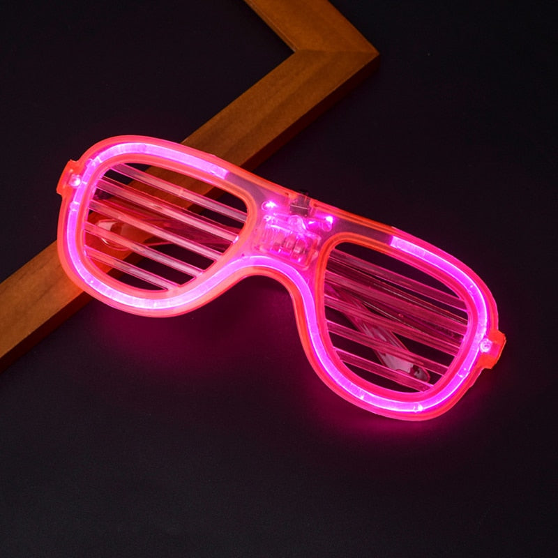 Flashing Disco Light LED Glasses