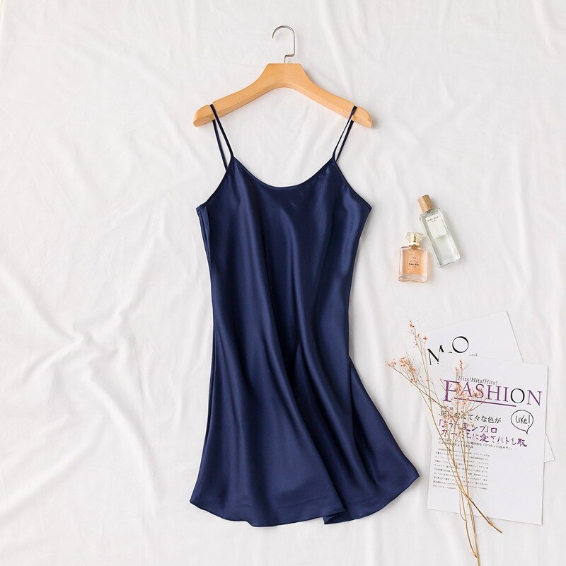 Women Silk Slip Nightdress