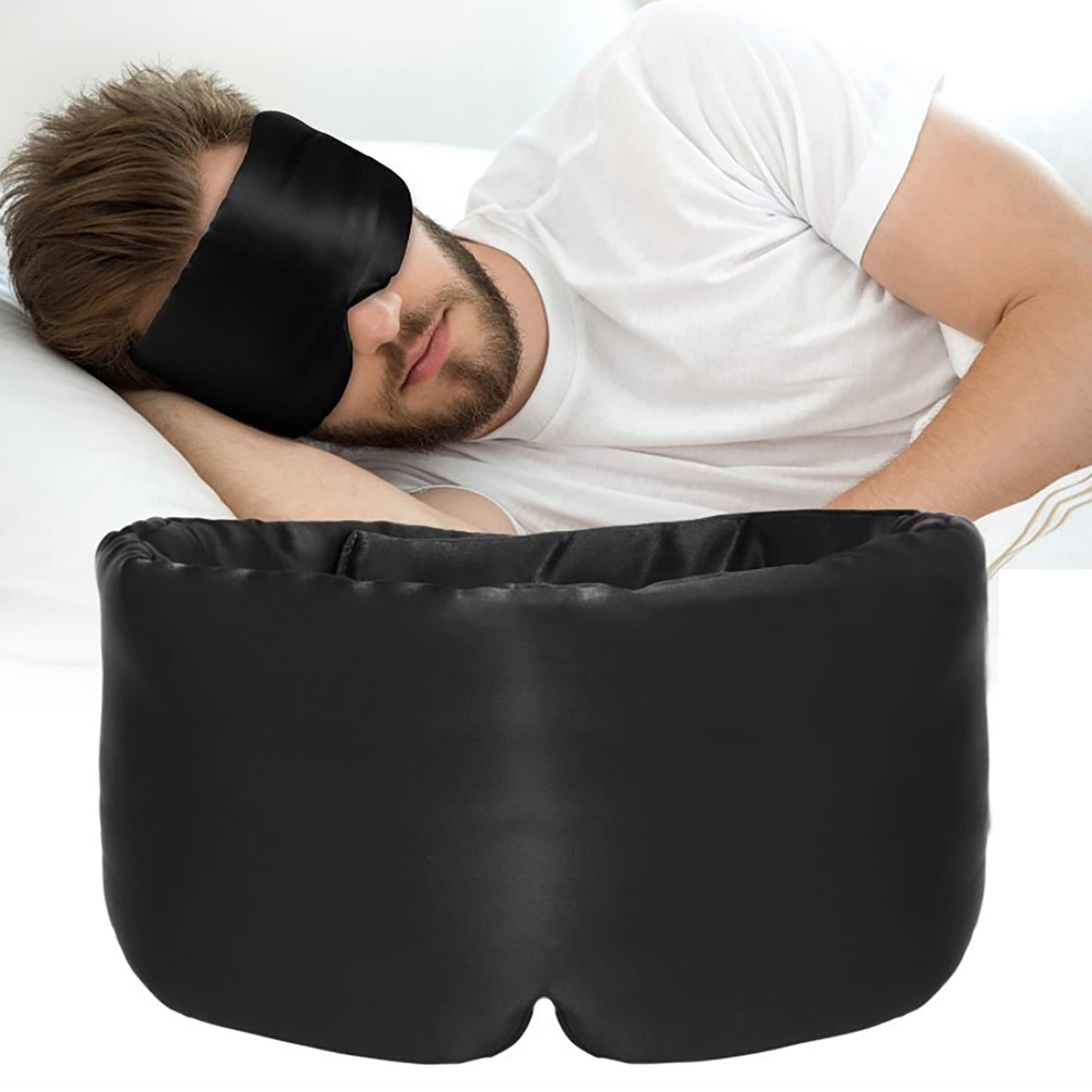 Weighted Silk Ice Gel Sleeping Mask