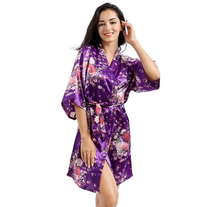 Ladies Summer Short Robe