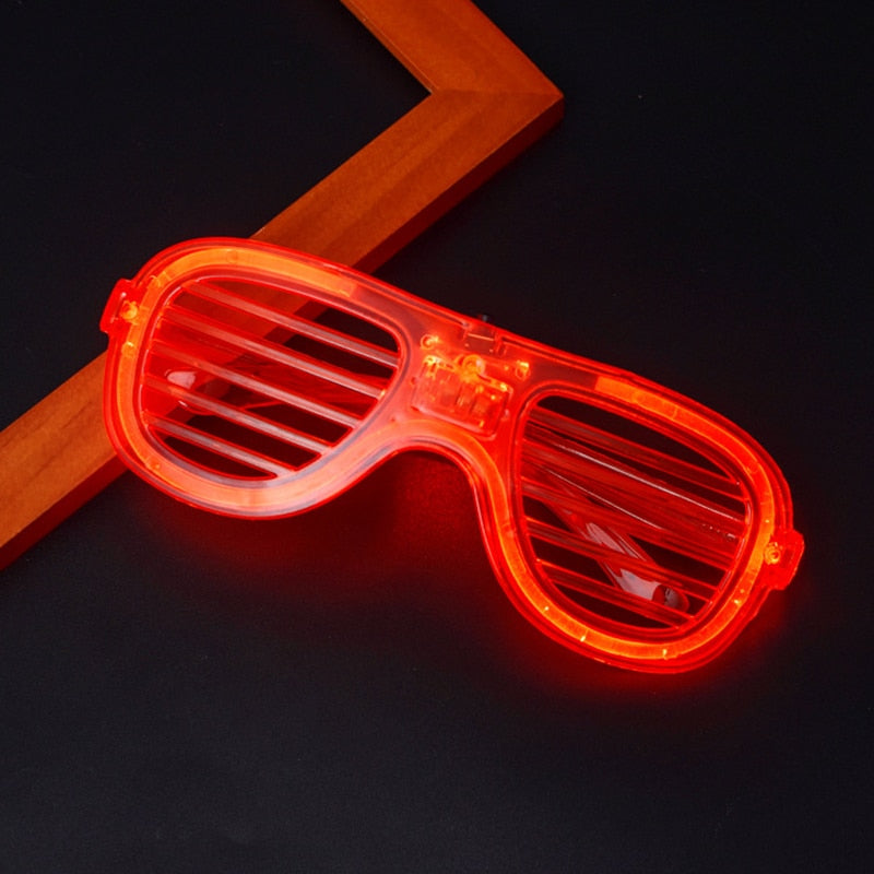 Flashing Disco Light LED Glasses