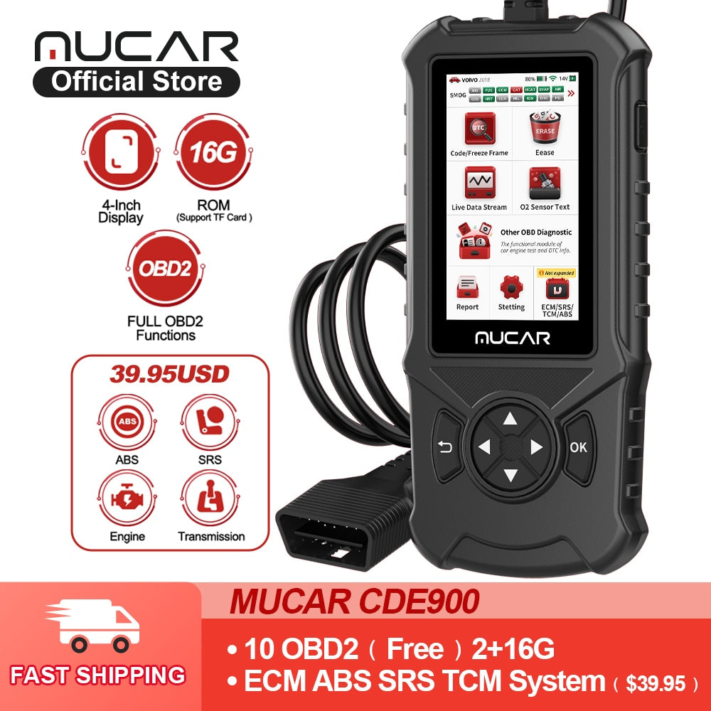 MUCAR CDL20 OBD2 Auto Diagnostic Scanner