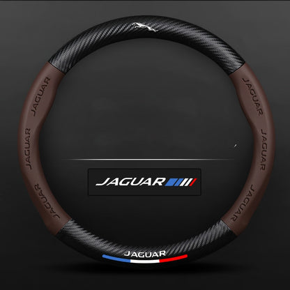 Carbon Fiber Leather Steering Wheel Cover