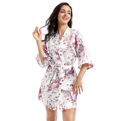 Ladies Summer Short Robe