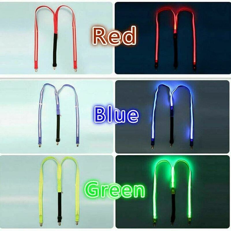 Glow In The Dark Festival Suspenders