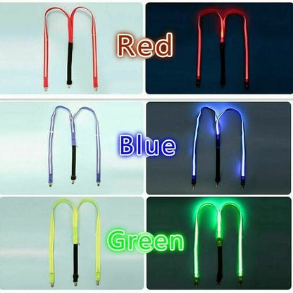 Glow In The Dark Festival Suspenders