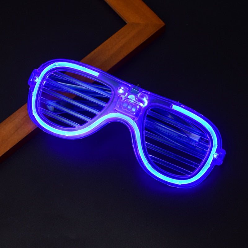 Flashing Disco Light LED Glasses