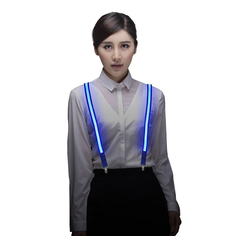 Glow In The Dark Festival Suspenders