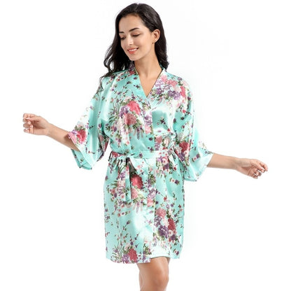 Ladies Summer Short Robe