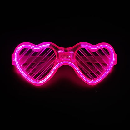 Flashing Disco Light LED Glasses