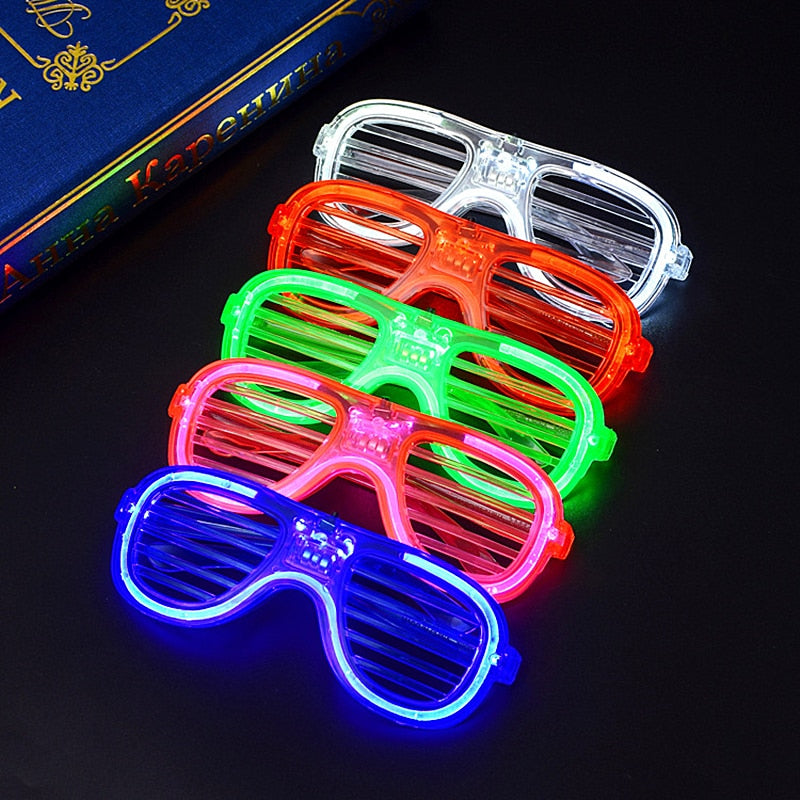 Flashing Disco Light LED Glasses